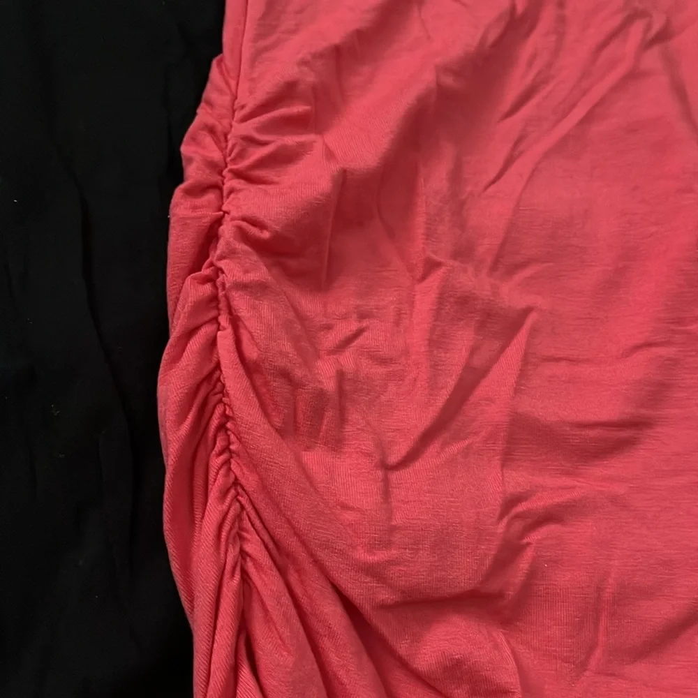 INC size, medium, black and pink tank top - Picture 4 of 7